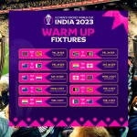 Cricket World Cup 2023 warm-up matches schedule: Full match list, match venue, date, time